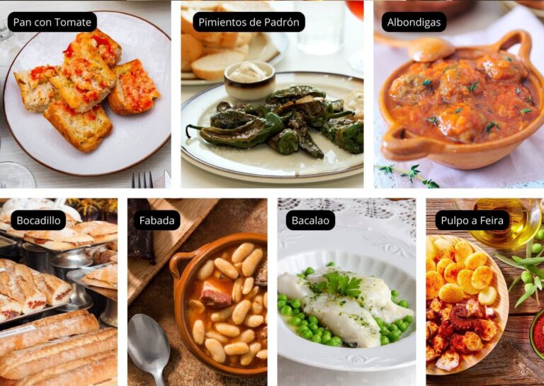 غذا های معروف اسپانیا