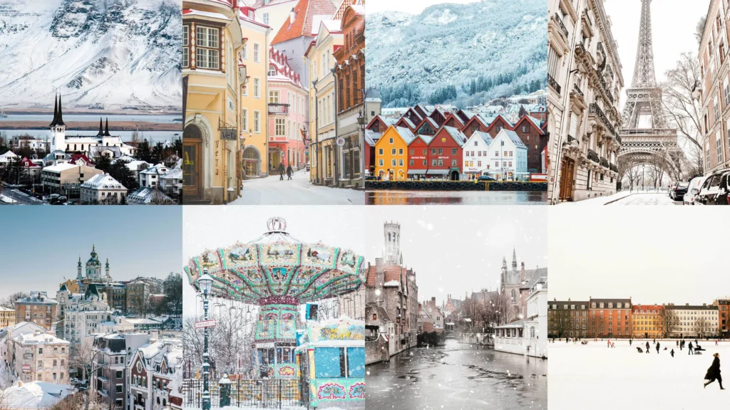 بهترین شهر های اروپا در فصل های مختلف سال زمستان