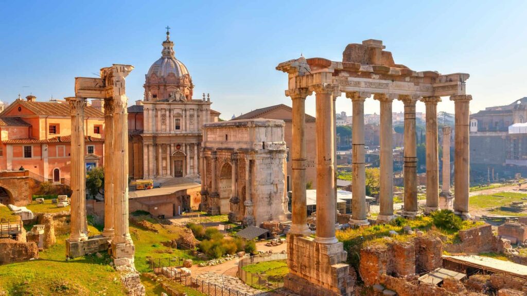 فوروم رومانوم جاذبه های گردشگری رم